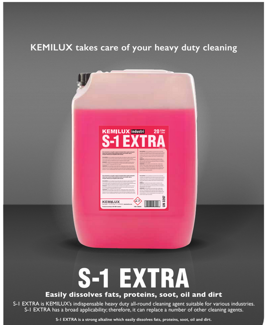 Kemilux S-1 Extra Heavy Duty Degreaser Cleaner