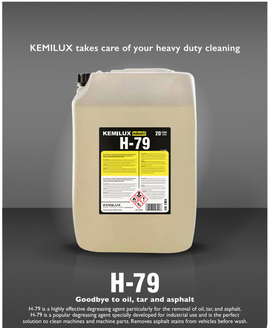 H-79  Heavy oil solvent based degreasing agent