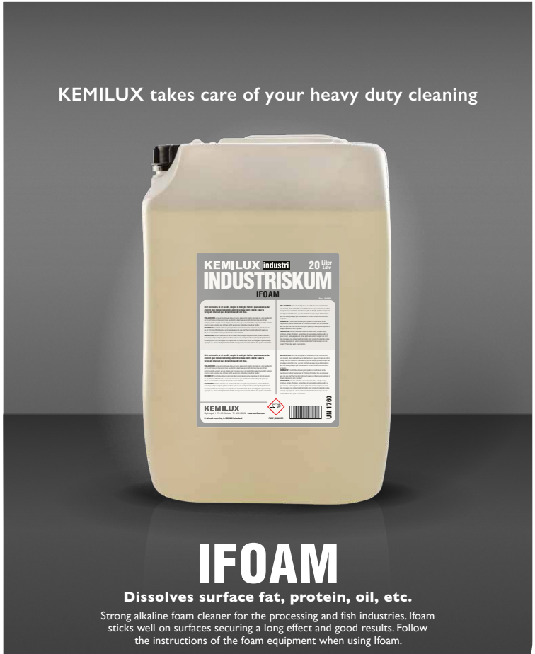 I-foam Strong Alkaline Food Safe Snow Foam Cleaner