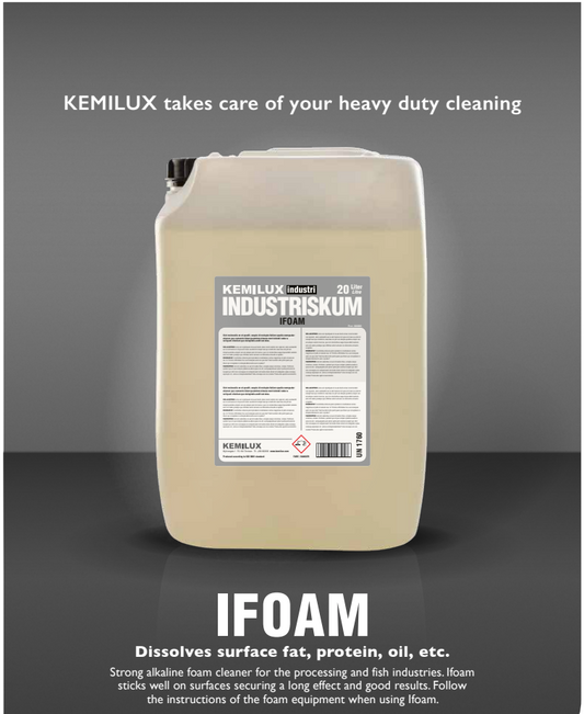 I-foam Strong Alkaline Food Safe Snow Foam Cleaner