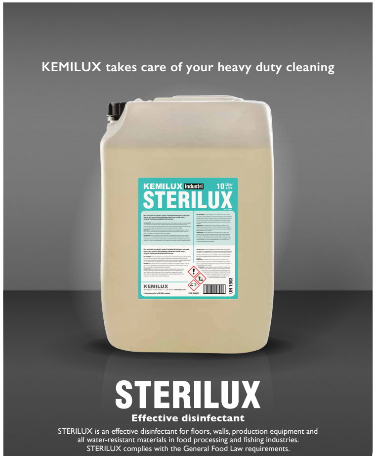 Kemilux Sterilux Effective Disinfectant