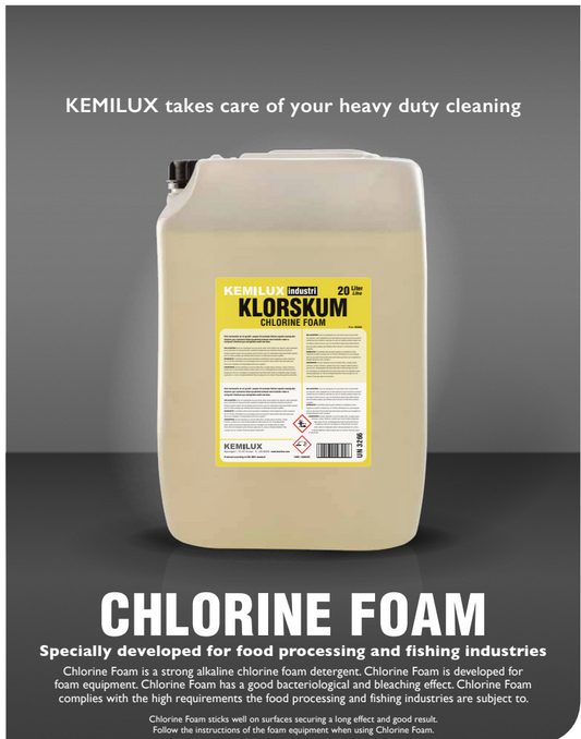 Klorskum - Chlorine Snow Foam Detergent Cleaner